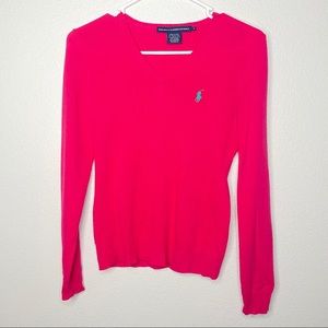 Ralph Lauren Sport Cashmere V Neck 💞